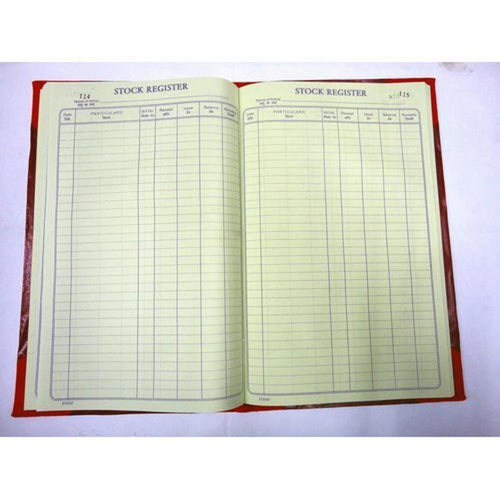 Paper Office Register Book