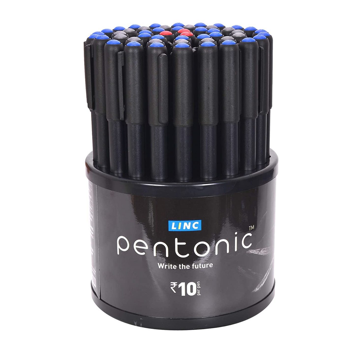 Pentonic Assorted Ball Point Pen (Blue; Black; Red) - Pack of 50