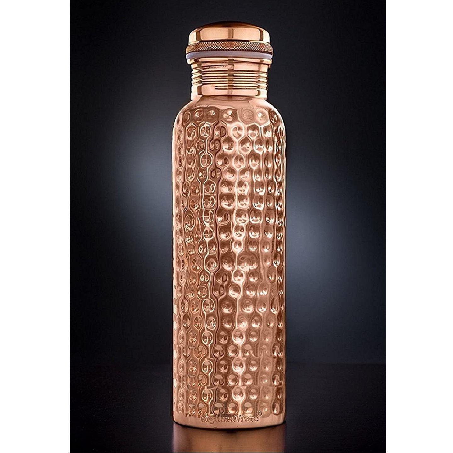 SignoraWare Copper bottle Hammered 900 ml Copper