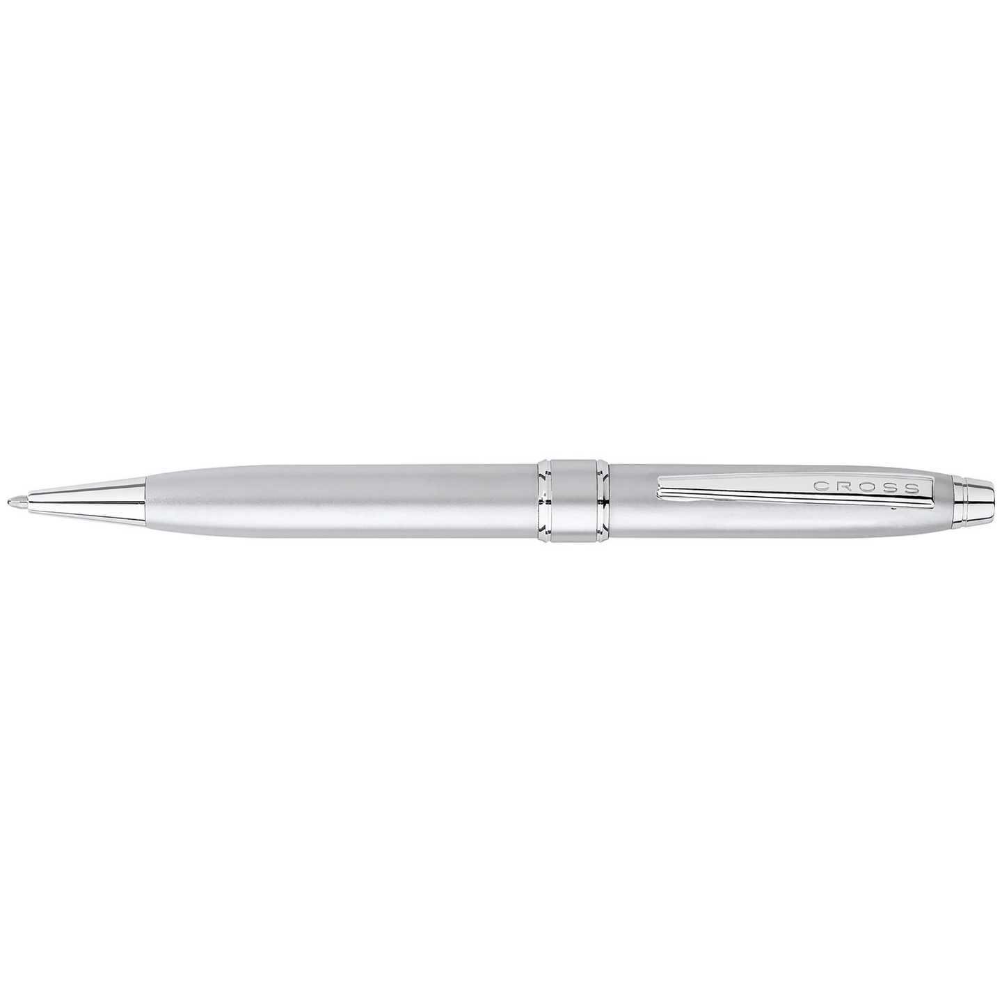 Cross Stratford Satin Chrome Ballpoint Pen