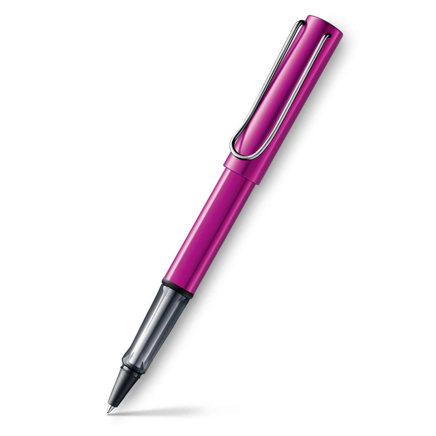 Lamy AL-Star 399 Ballpont Pen – Vibrant Pink With Chrome Metal Clip