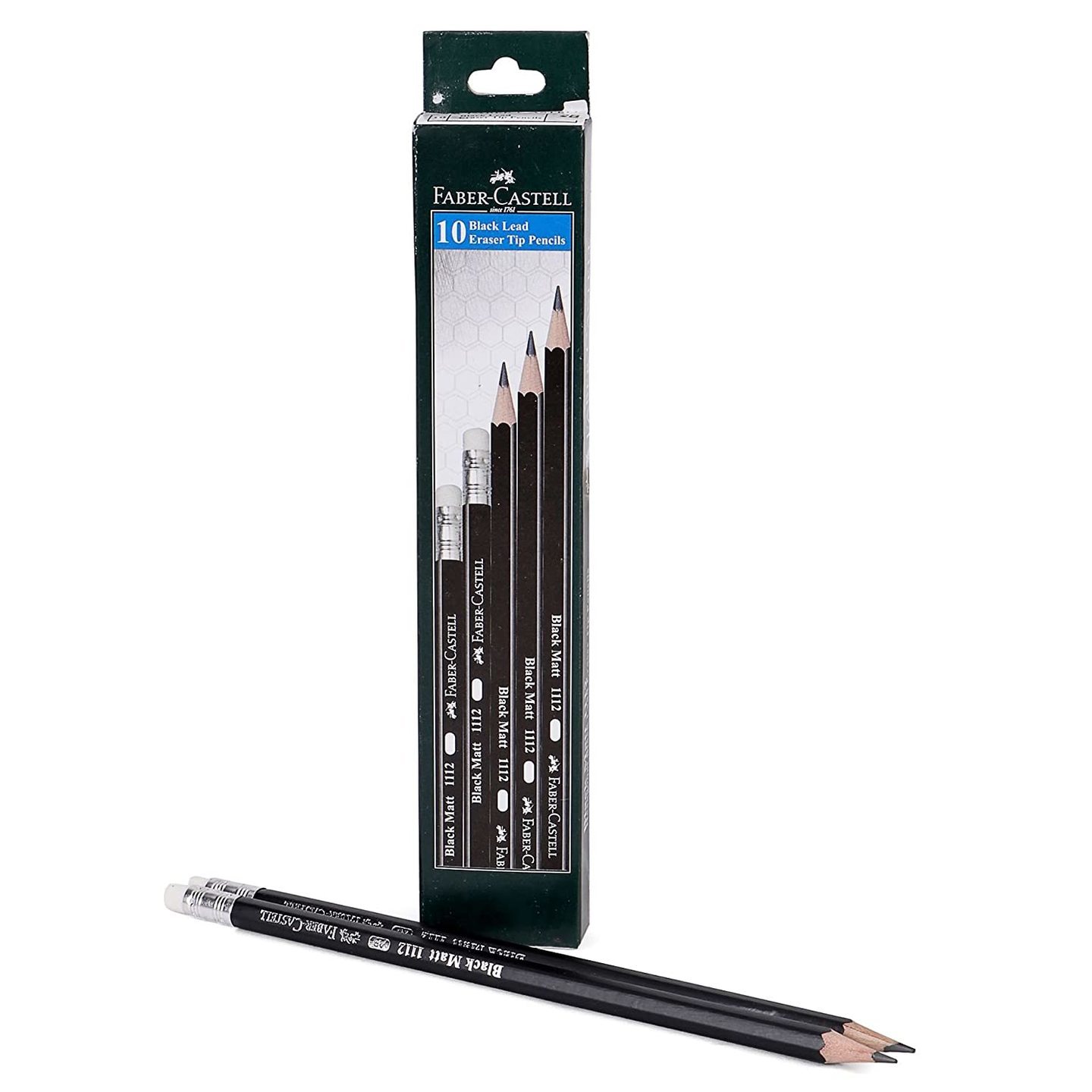 Faber Castell Matt 1112 Pencil (Black) - Pack of 20