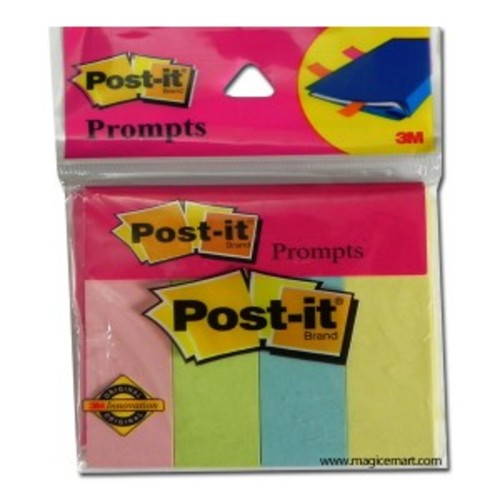 3M Post-it 4 color prompt 0.75"x1" 200 Sheets