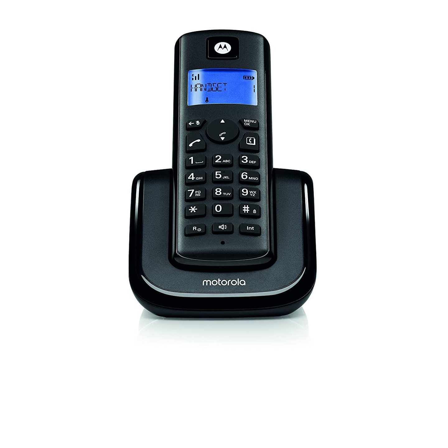 Motorola T201I Digital Cordless Phone - Black