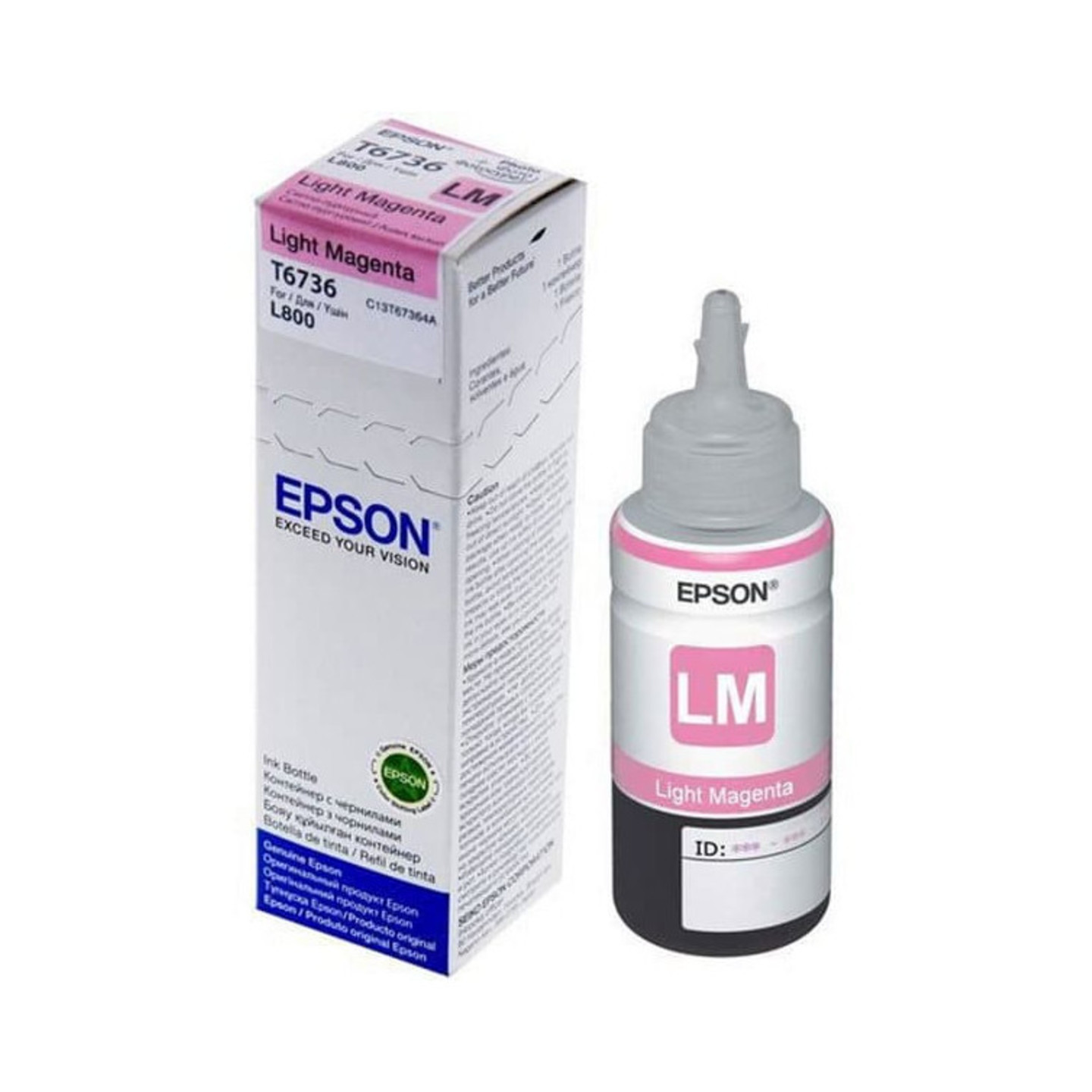 Epson Ink Bottle Light Magenta T6736 70 Ml