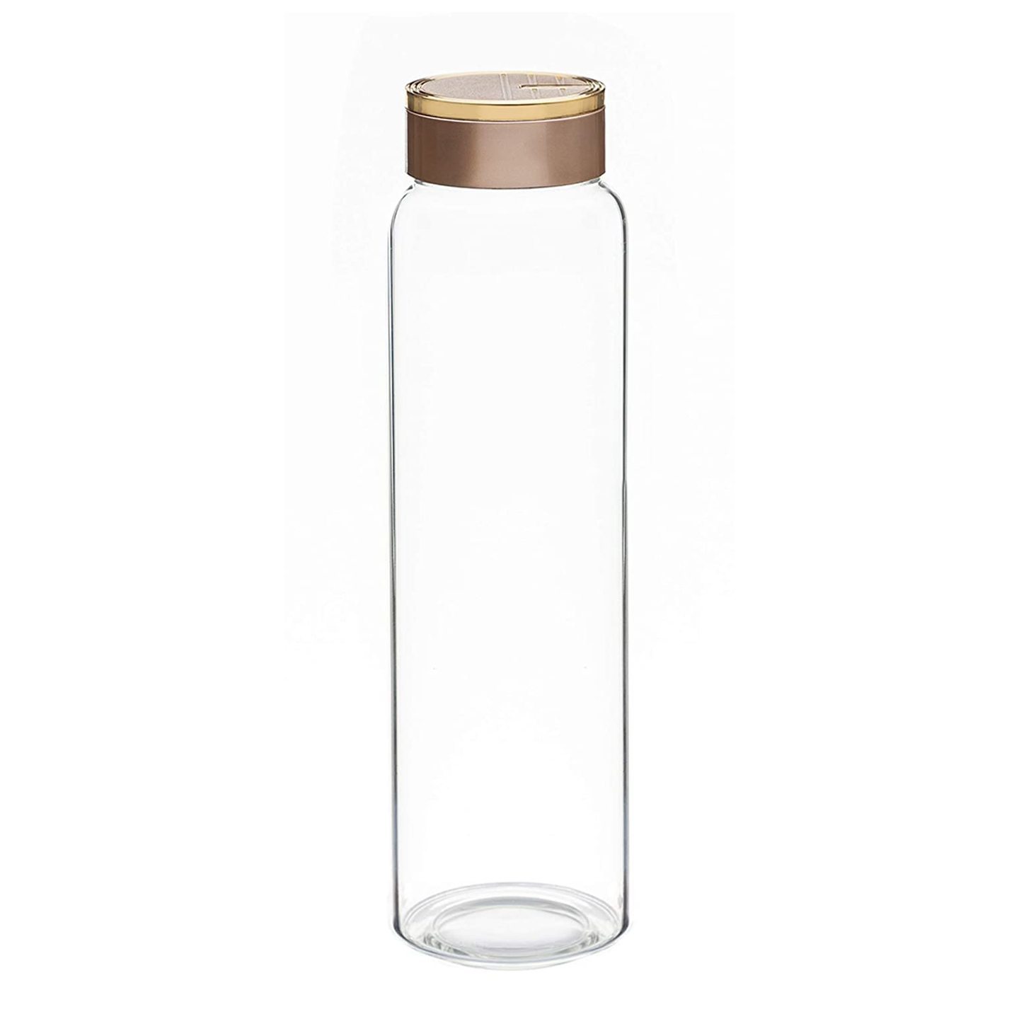 SignoraWare Claro Pro Borosilicate Glass Bottle, 1 Liter, Clear