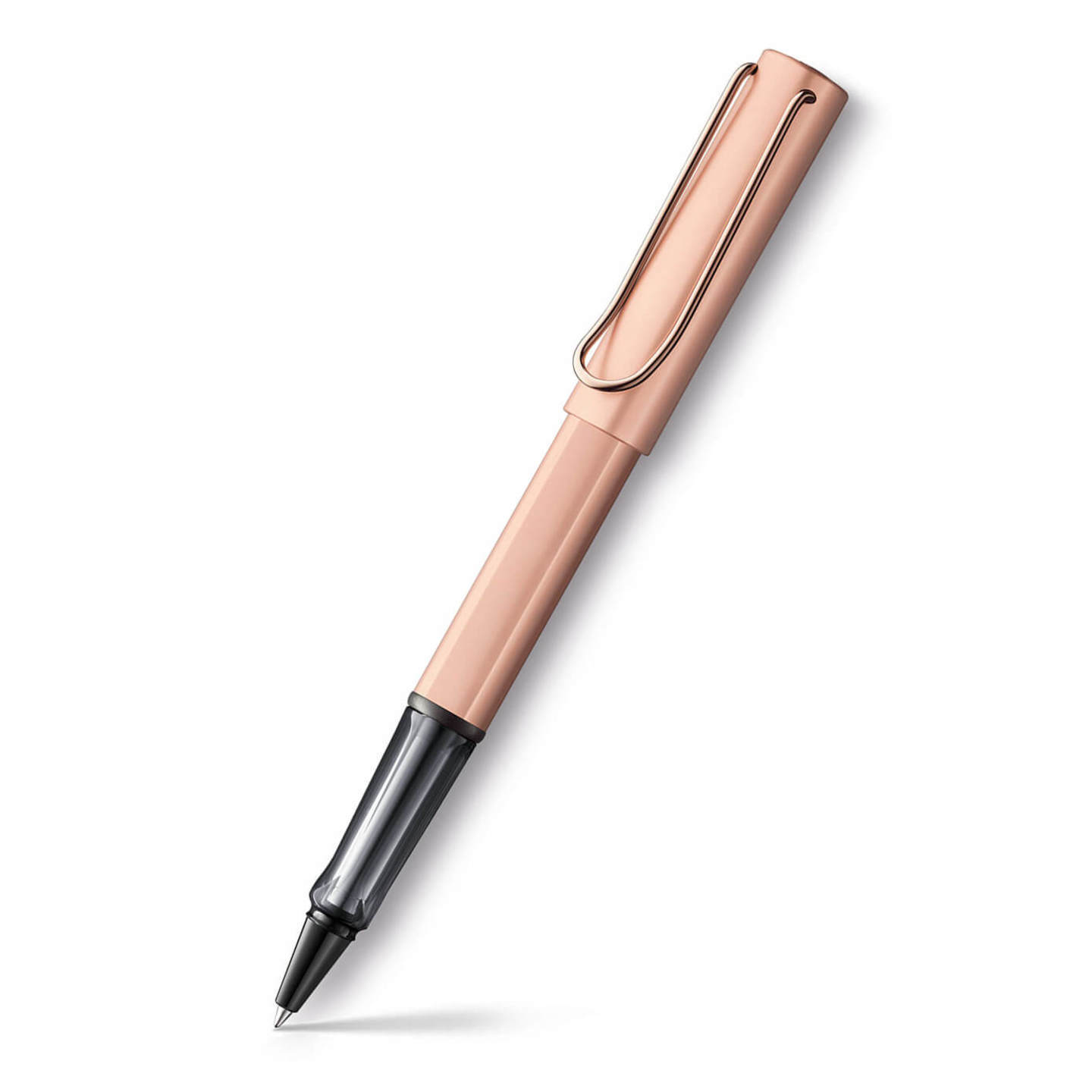 Lamy Lx A376 Rollerball Pen – Rose Gold With Rose Gold Metal Clip