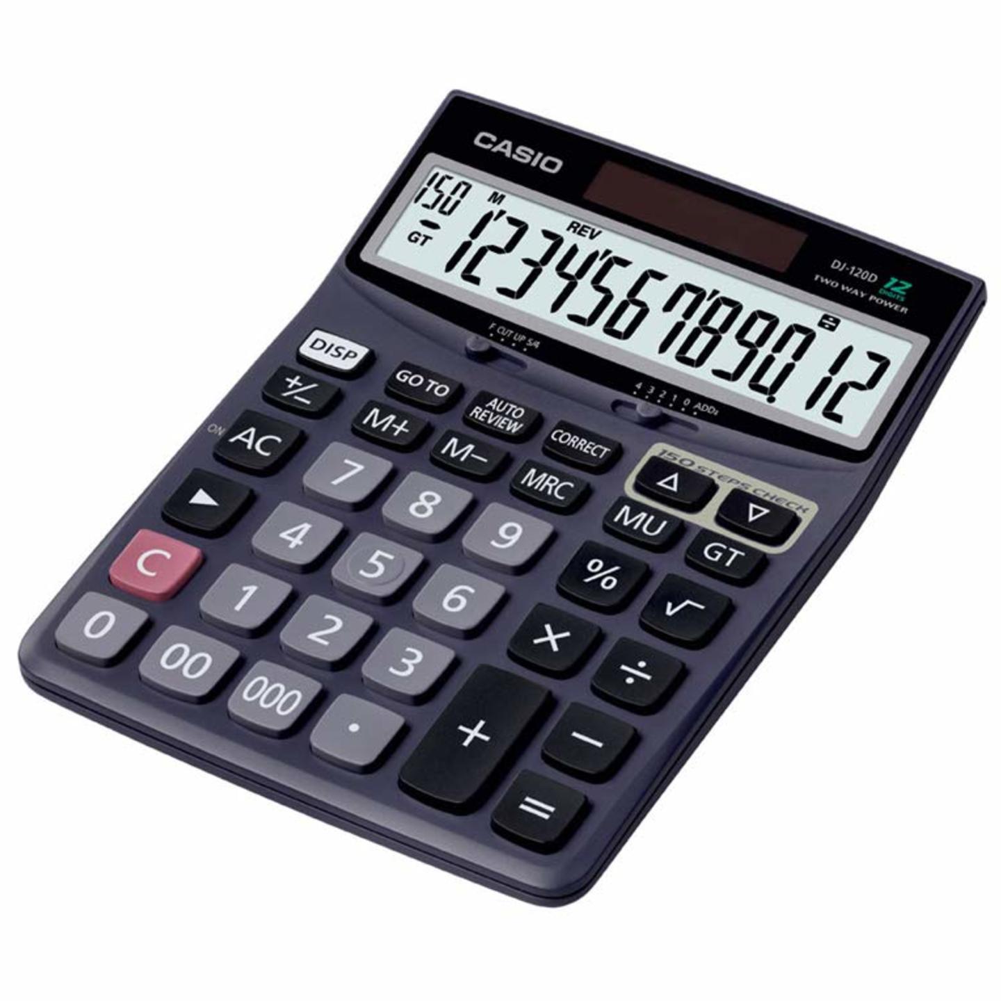 Casio DJ-120D Desktop Calculator