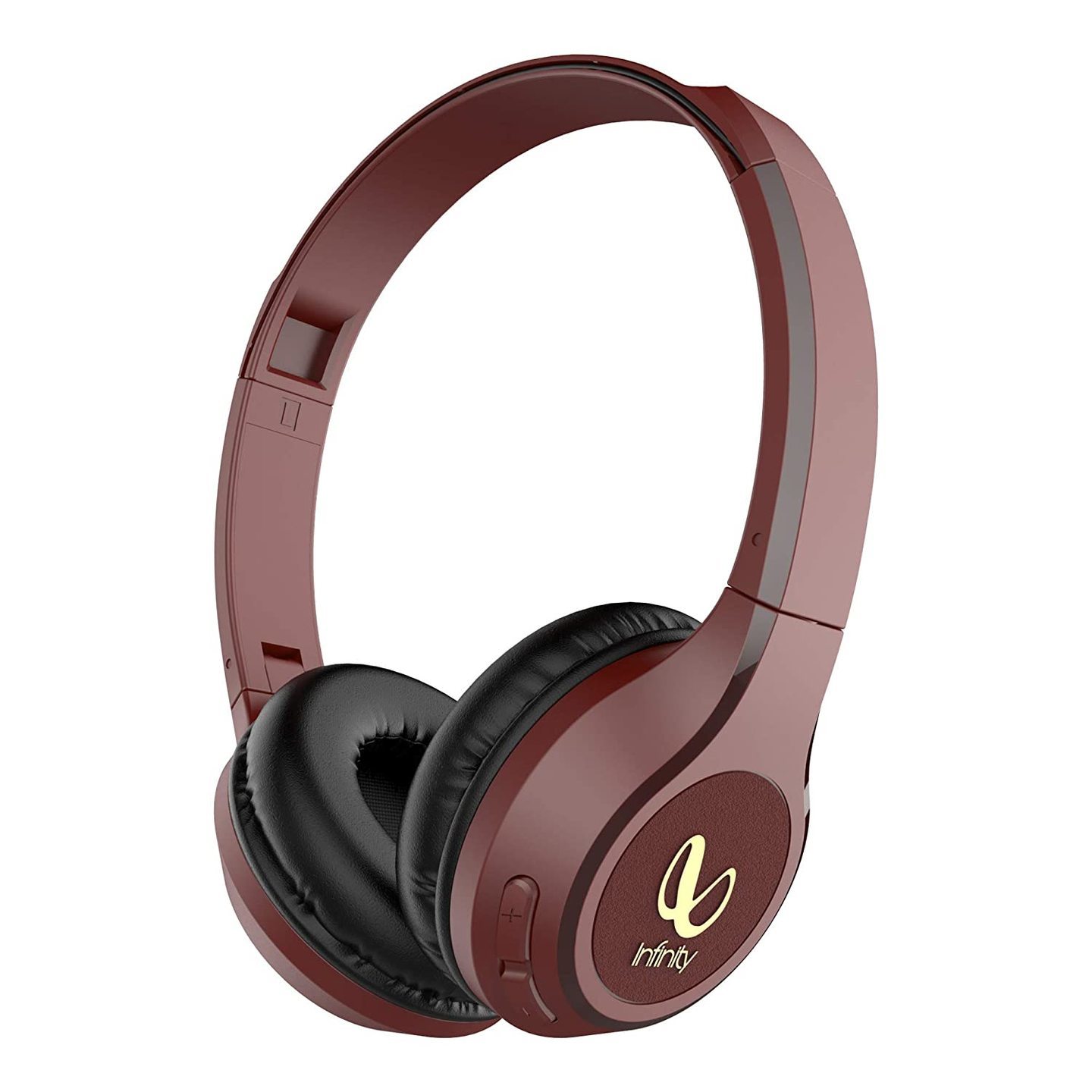 Infinity (JBL) Glide 500 Wireless Headphones with 20 Hours Playtime (Quick Charge), Deep Bass and Dual Equalizer (Passion Red)