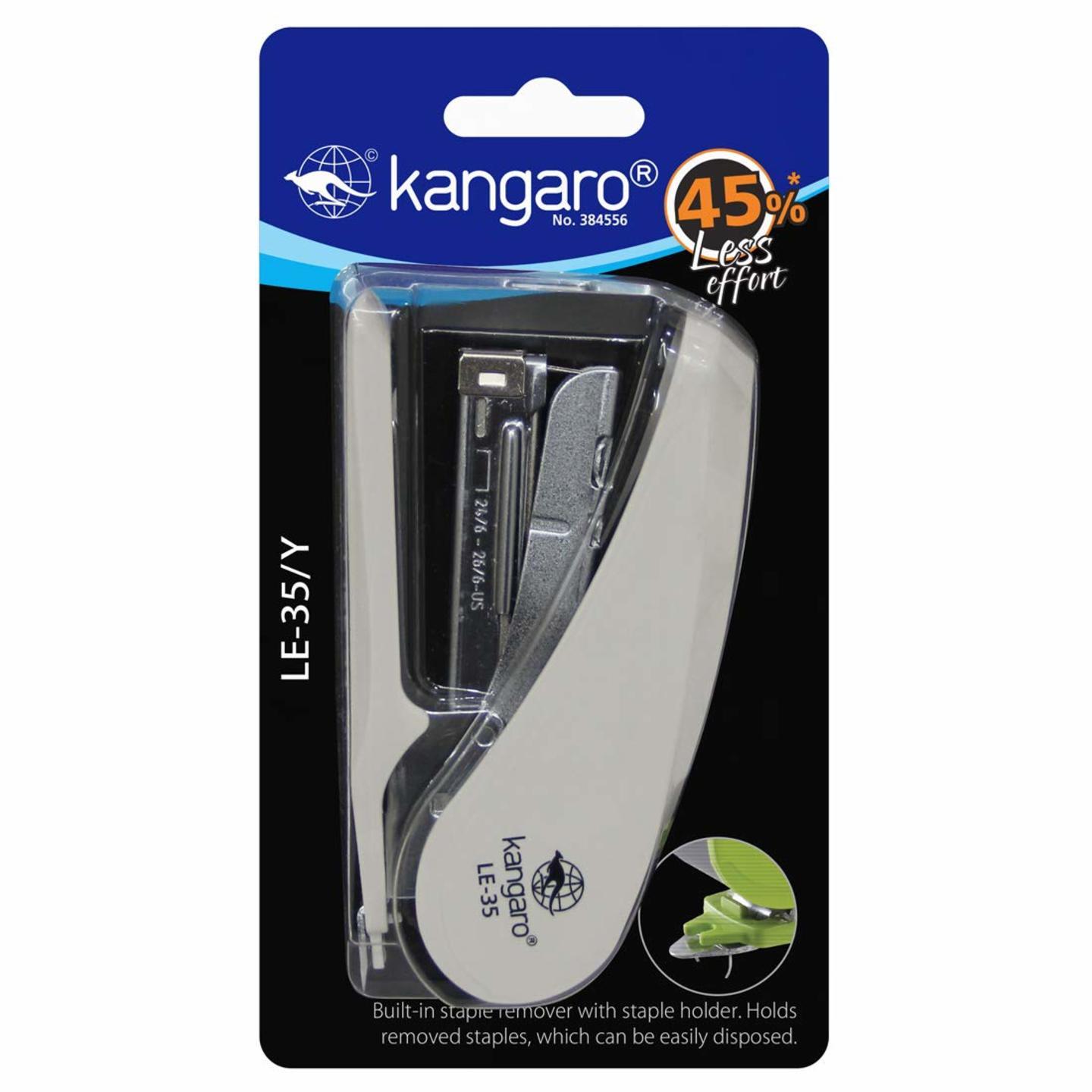 Kangaro LE 35 Y Stapler (Multicolor)