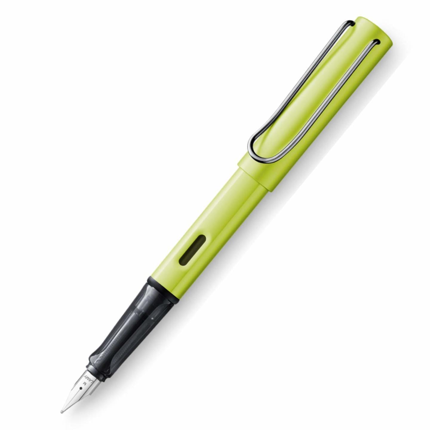 LAMY AL-star Medium Nib Fountain Pen with Converter Z28 Charged Green