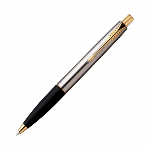 Parker Frontier  Stainless Steel Ball Pen - Gold Trim, Blue Ink