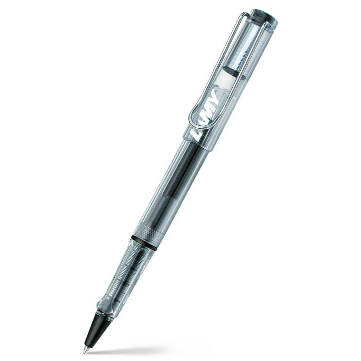 Lamy Vista 312 Rollerball Pen – Transparent With Chrome Plated Clip