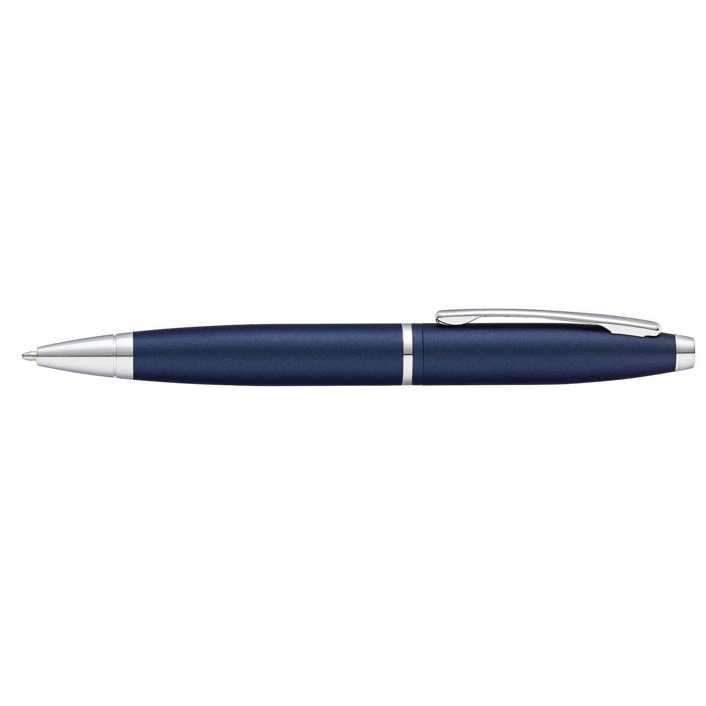  Cross Calais Matte Metallic Midnight Blue Ballpoint Pen in Premium Gift Box