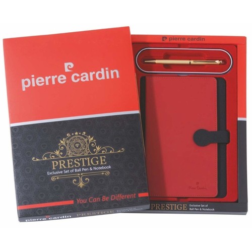 Pierre Cardin Prestige Set of Ball Pen & Note Book