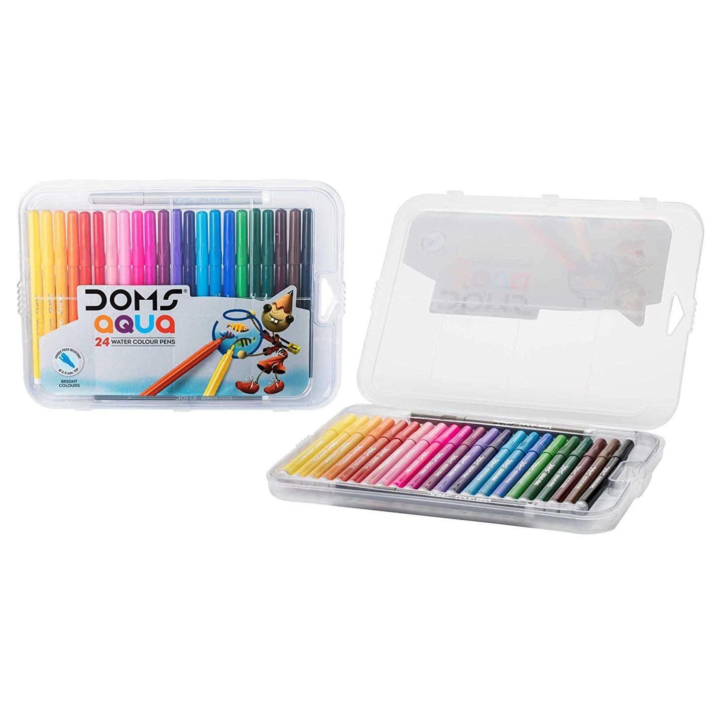 DOMS Watercolour Acqua Pen 24 Plastic Pack