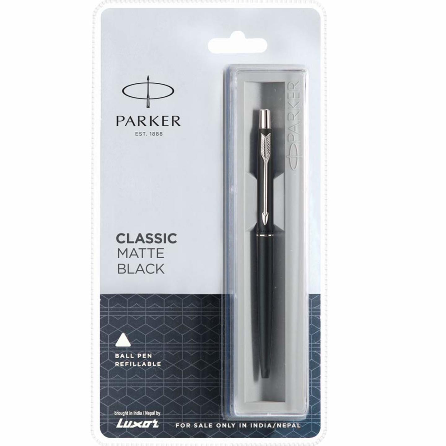 Parker Classic Matte Black CT Ball Pen