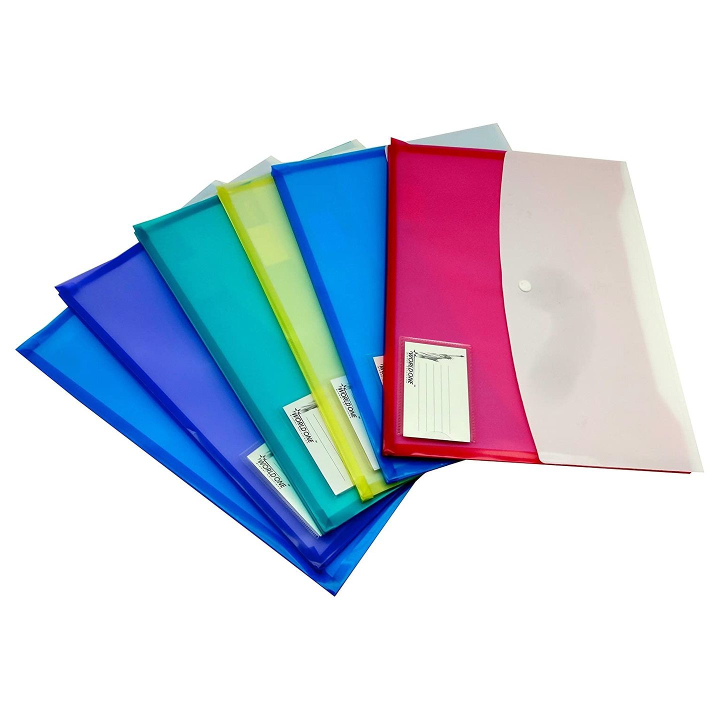 World One DC210F File Folder, Pack of 6