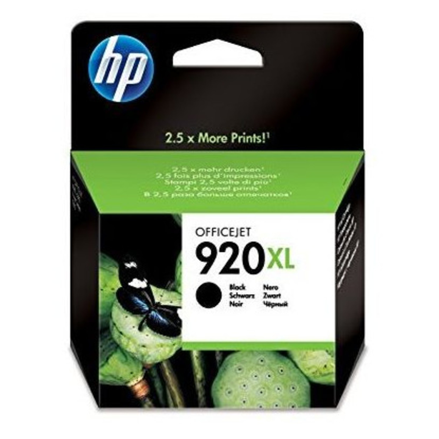 HP 920 XL Black Officejet Ink Cartridge (CD975AA)