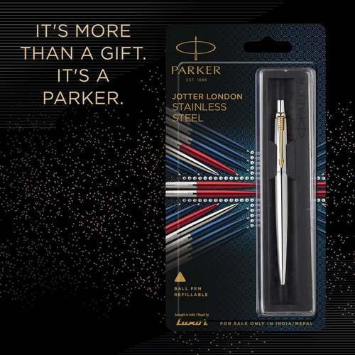 Parker Jotter Stainless GT Ball Pen, Steel