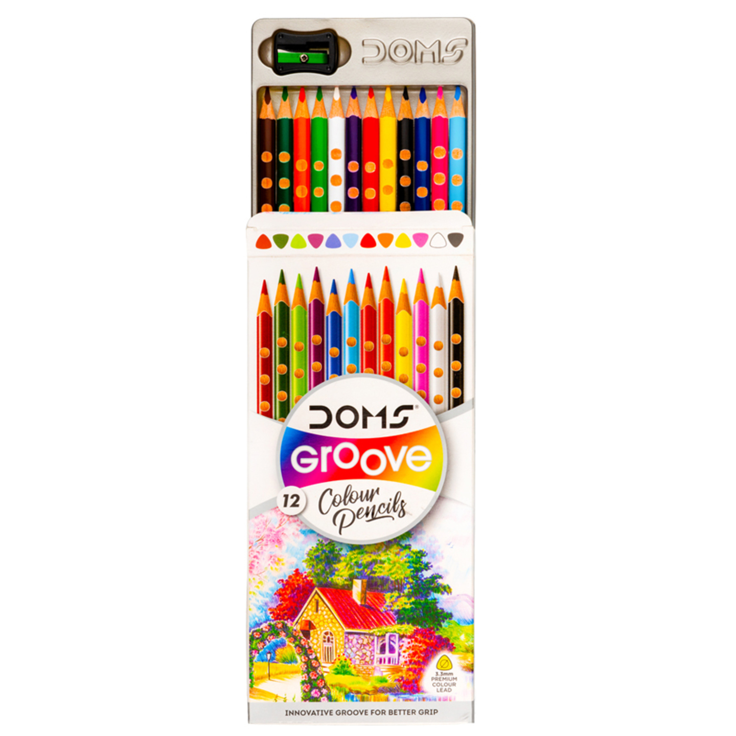 DOMS Groove Colour Pencil 