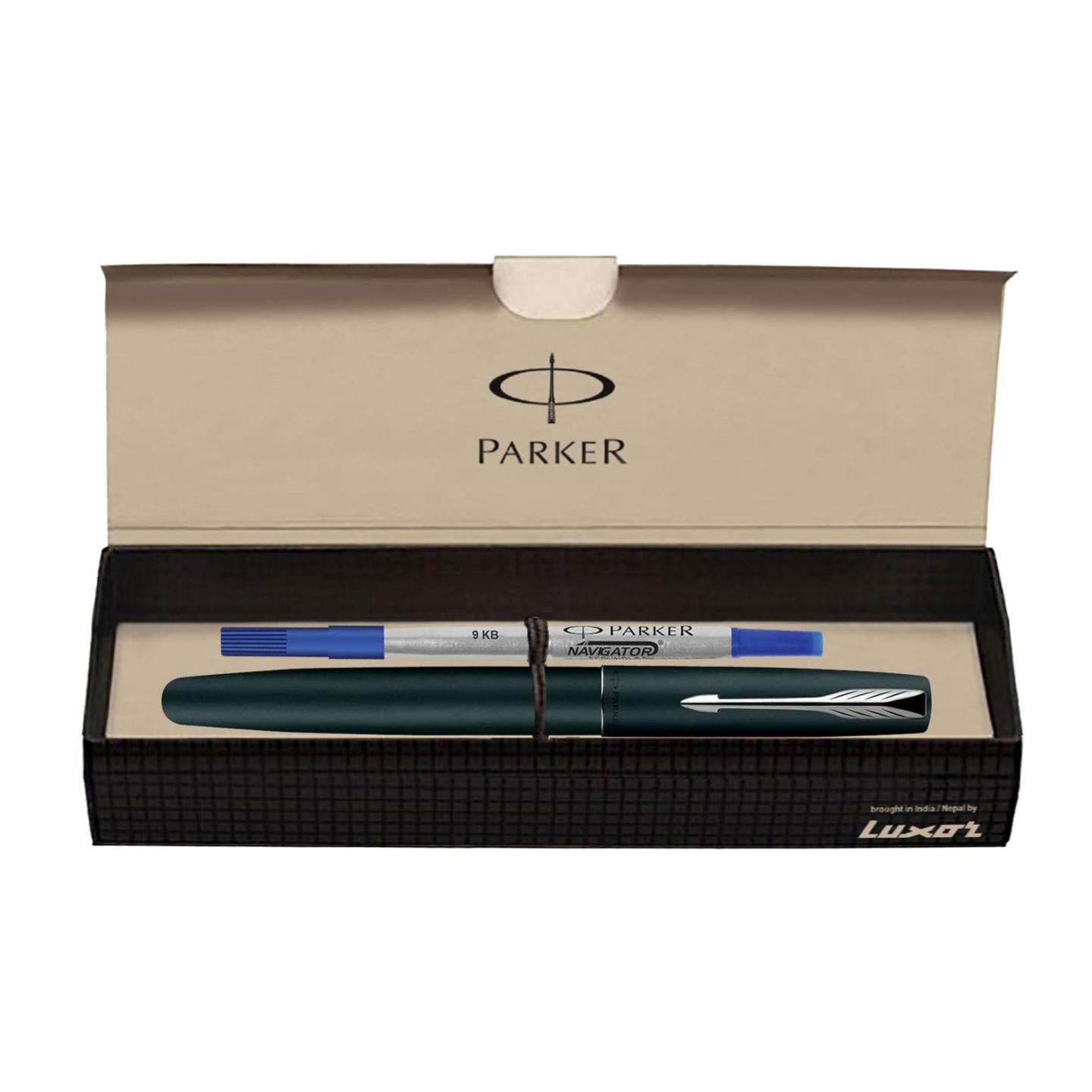 Parker Frontier Matte Black CT Roller Ball Pen