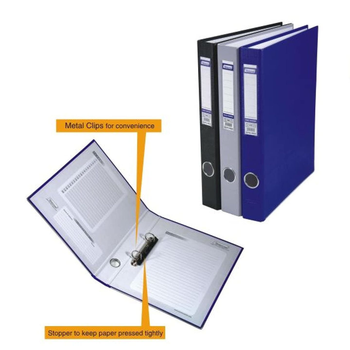 WorldOne RB410 A4 PVC Ring Binder2-25-D