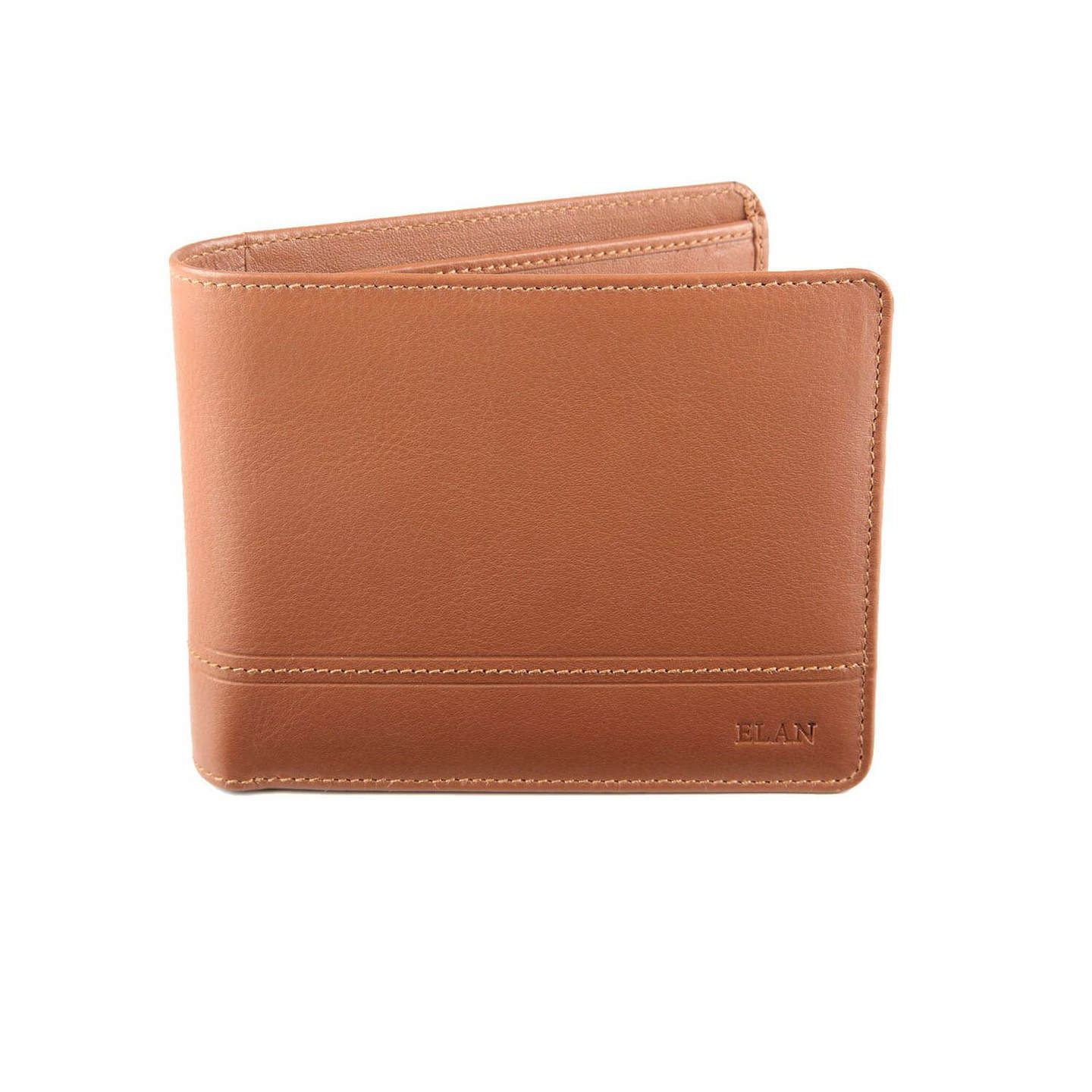 Elan Classic ECW 9108 LTN Wallet With Coin Pocket – Light Tan