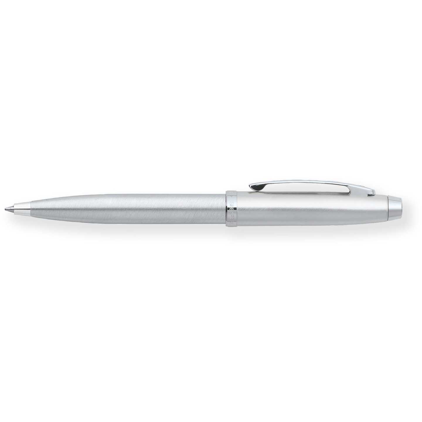  Sheaffer® 100 Brushed Chrome Ballpoint Pen