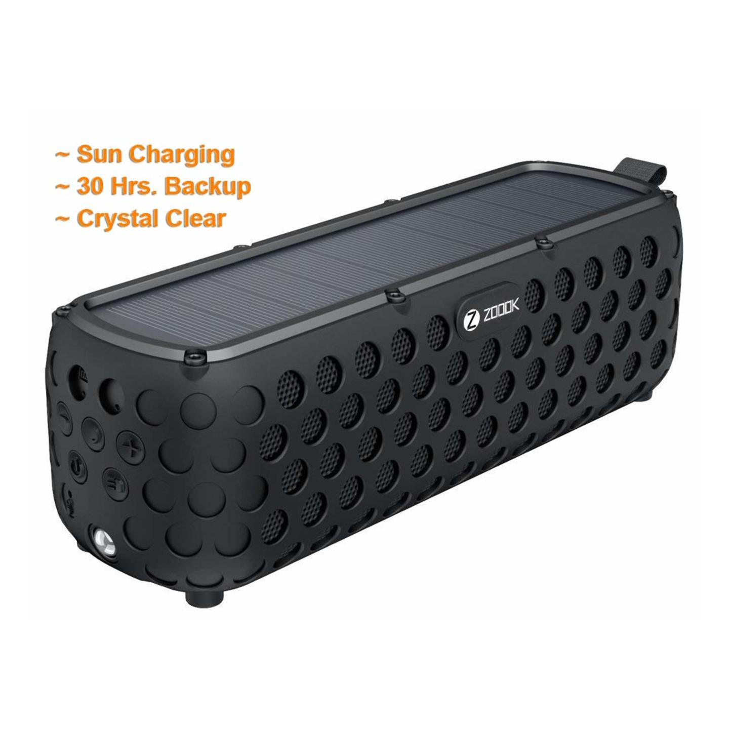 Zoook Solarmuse Bluetooth Speaker 