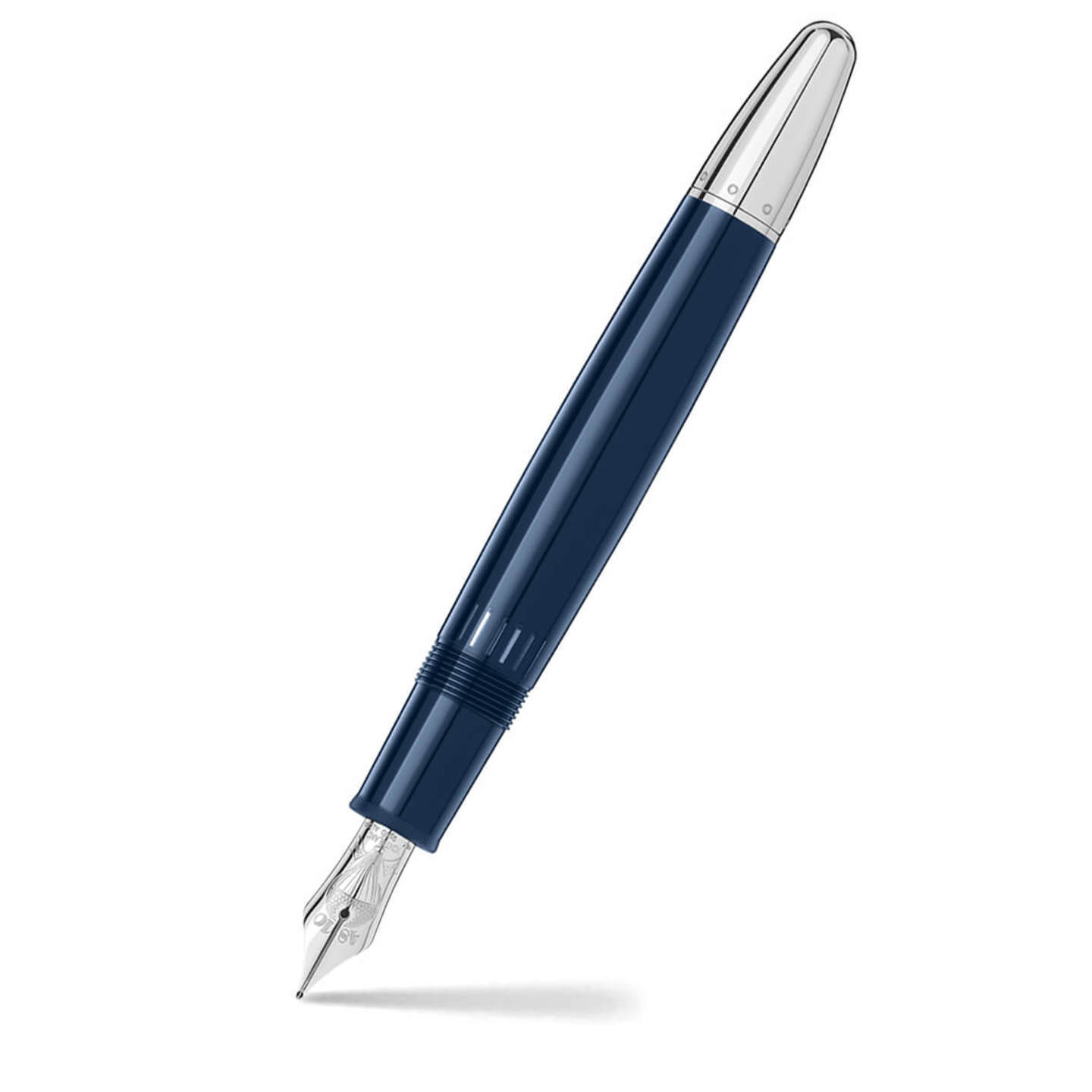 Montblanc 126198 Meisterstück LeGrand 'Around The World In 80 Days' Fountain Pen (14K Fine) – Blue