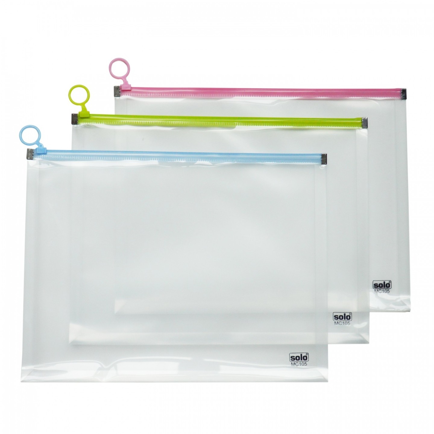 SOLO My Zipper Bag - A4 (MC105), Pack of 5