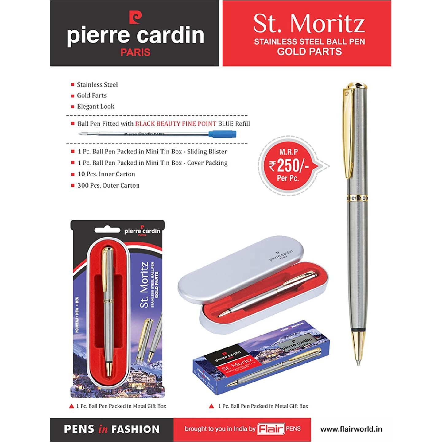 Pierre Cardin St Moritz Ball Pen