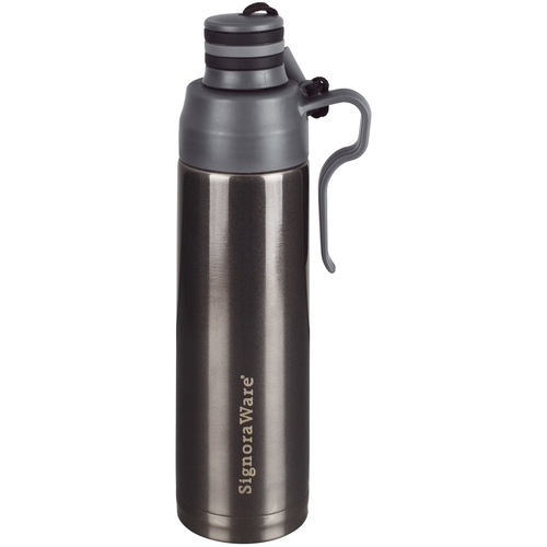 Signoraware Pebble Stainless Steel Vacuum Flask Bottle, 500ml, Red