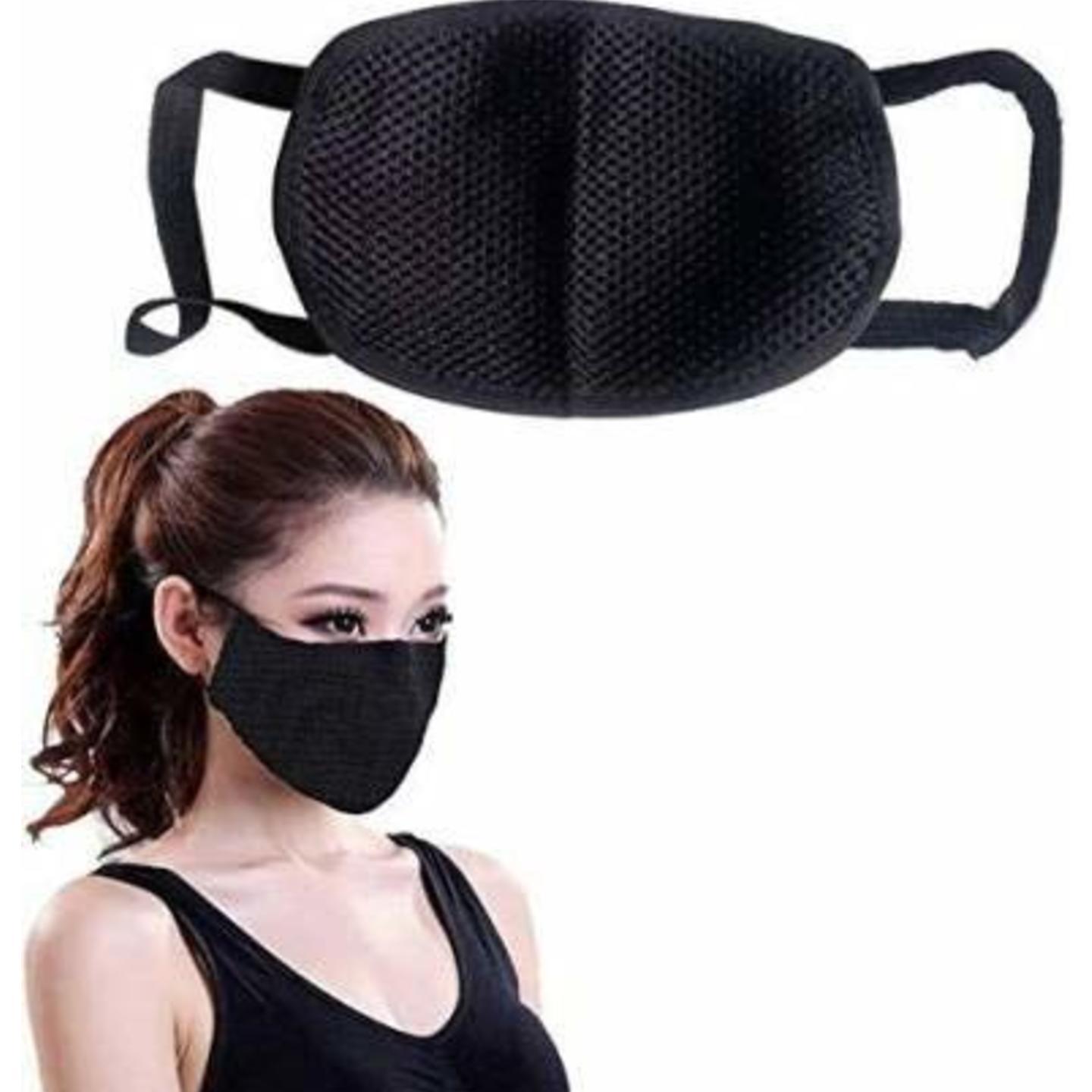 Multi-Layer Face Mask For Protection From Dust, Pollution