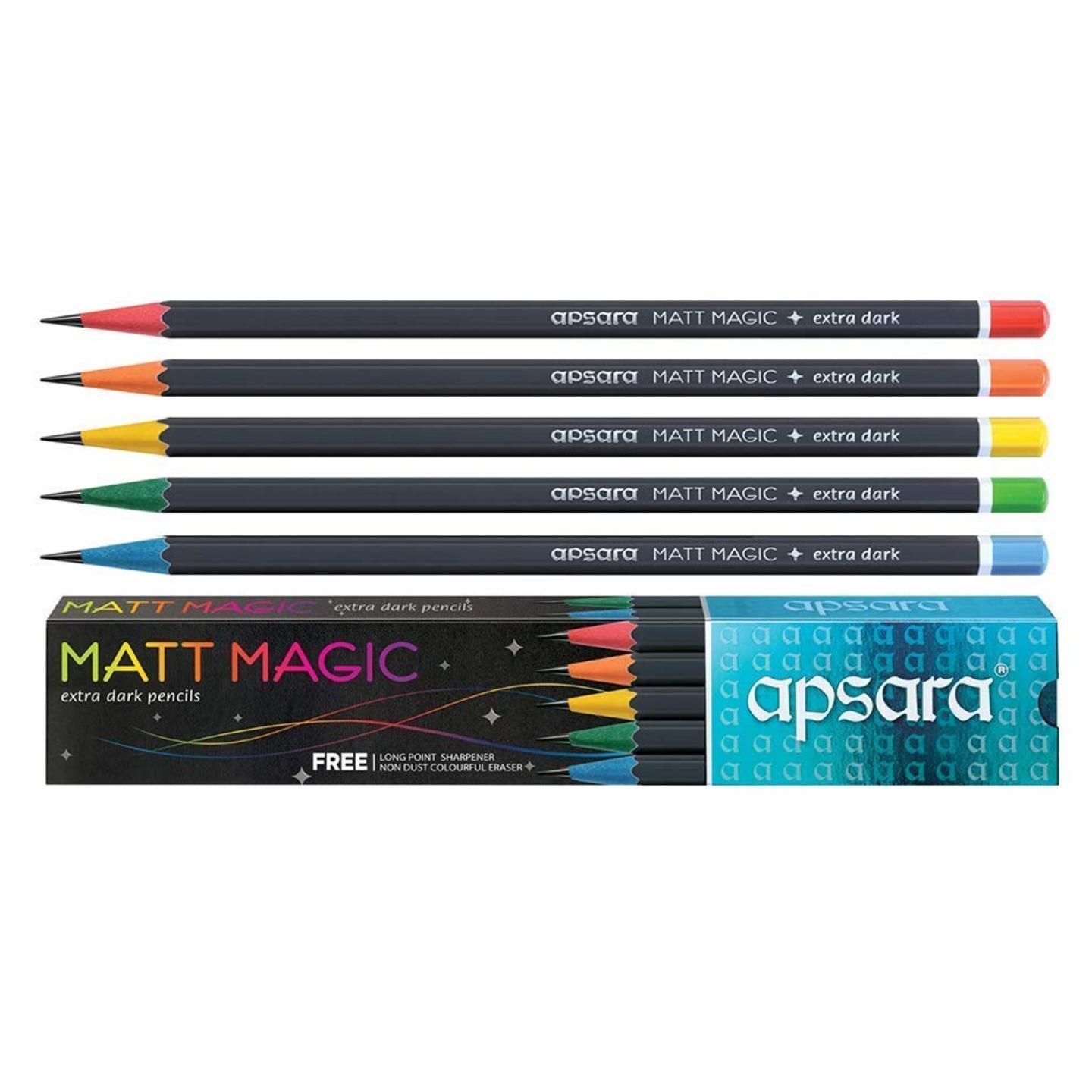 APSARA MATT Magic Extra Dark Pencil