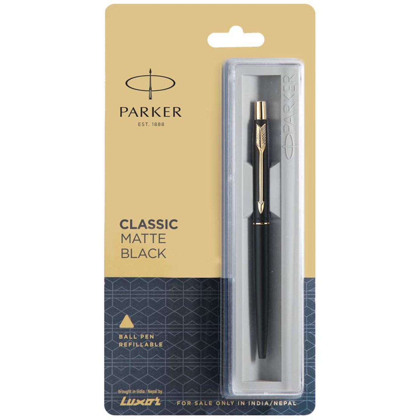 Parker Classic Matte Black GT Ball Pen