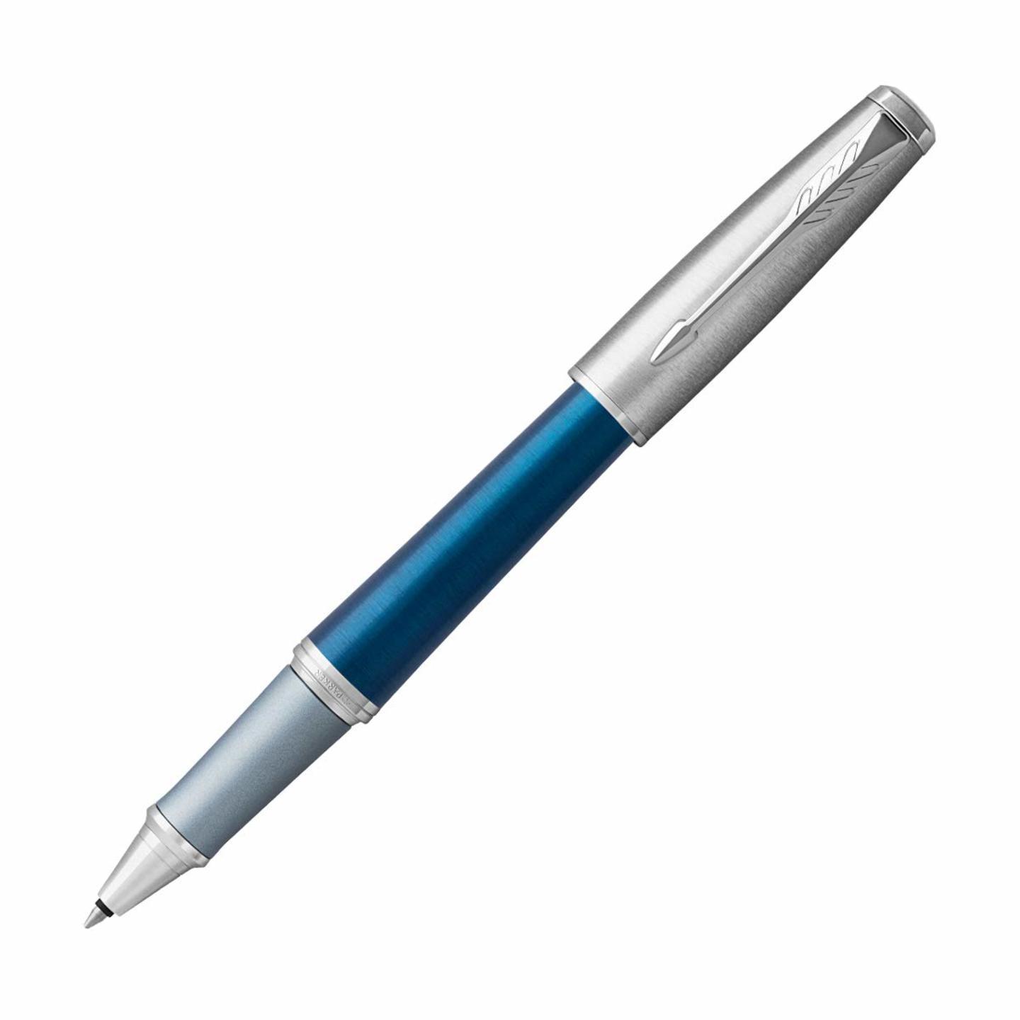 Parker Urban Premium Deluxe Dark CT Roller Ball Pen Blue