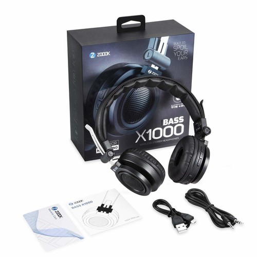 Zoook Rocker BASS X1000 On-Ear Bluetooth Headphones