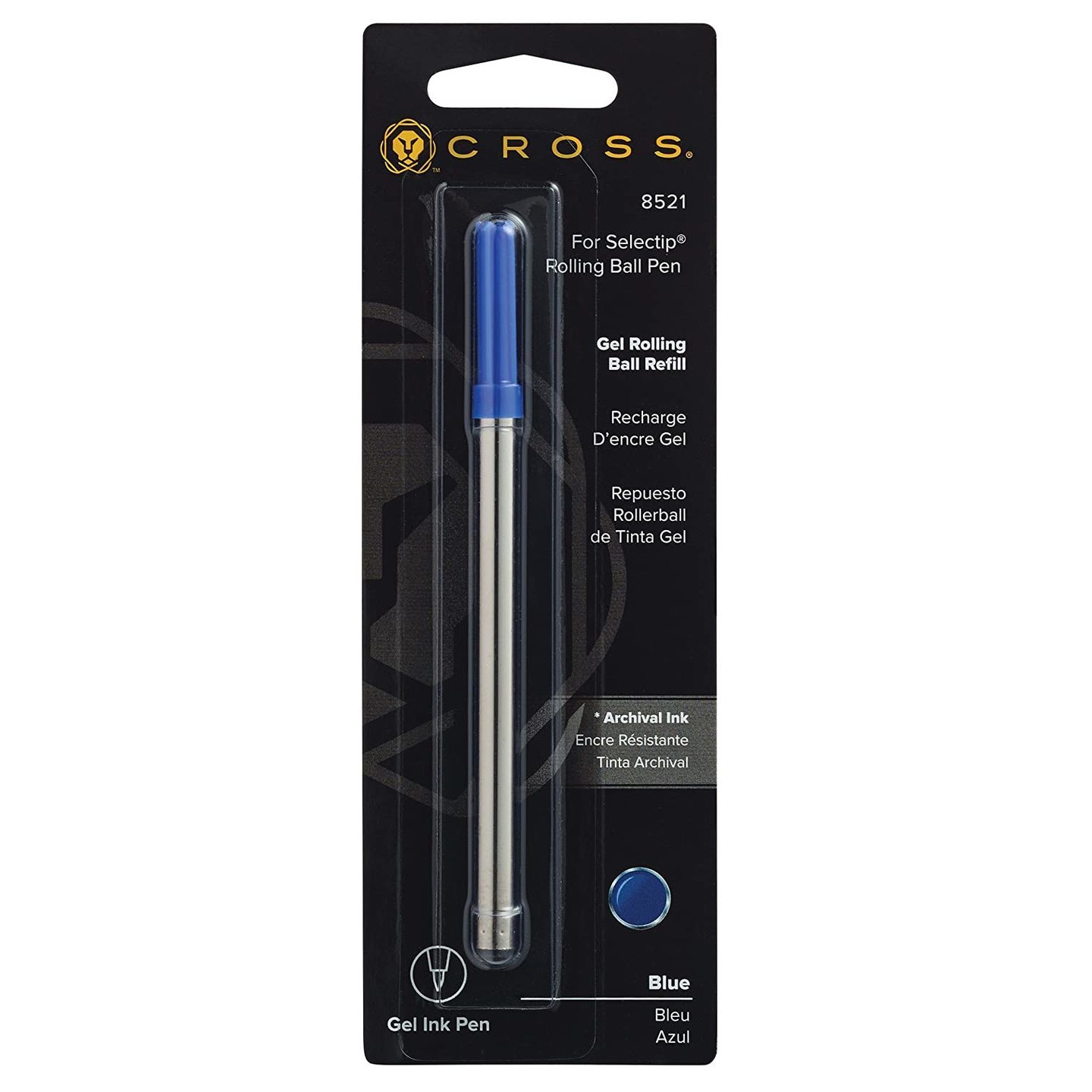 Cross 8521 Rolling Ball Pen Refill (Blue)