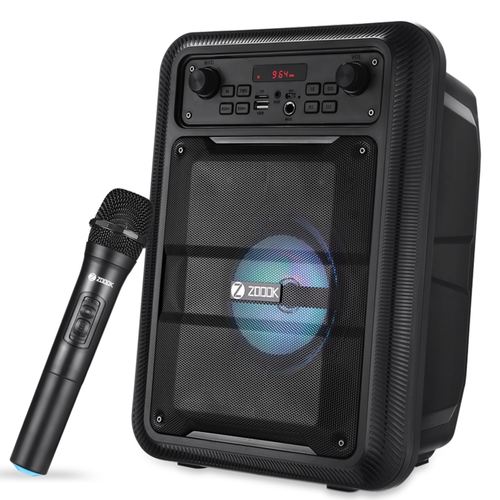 Zoook Rocker Thunder Pro 30 watts Karaoke Bluetooth Party Speaker with Remote & Wireless Mic