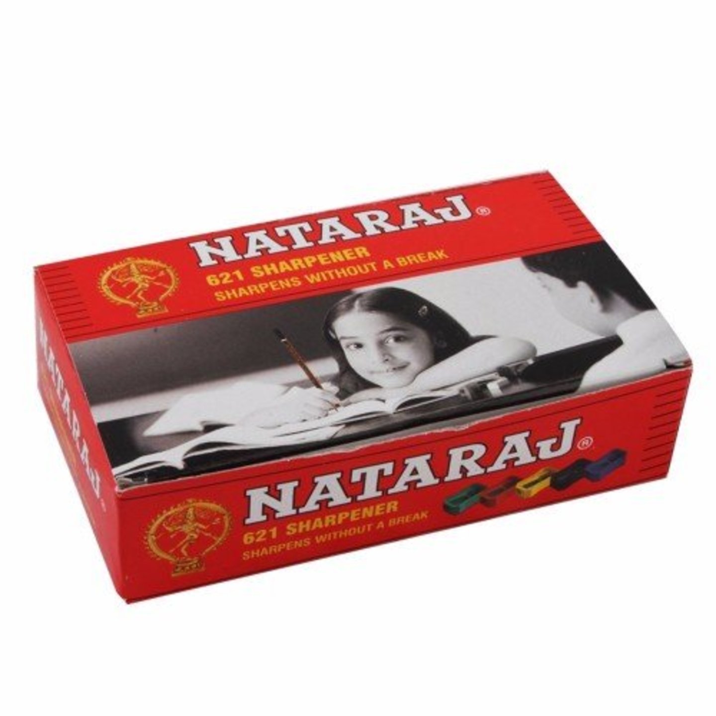 Nataraj 621 Sharpeners Pack of 20 - 5 packs (100 pcs)