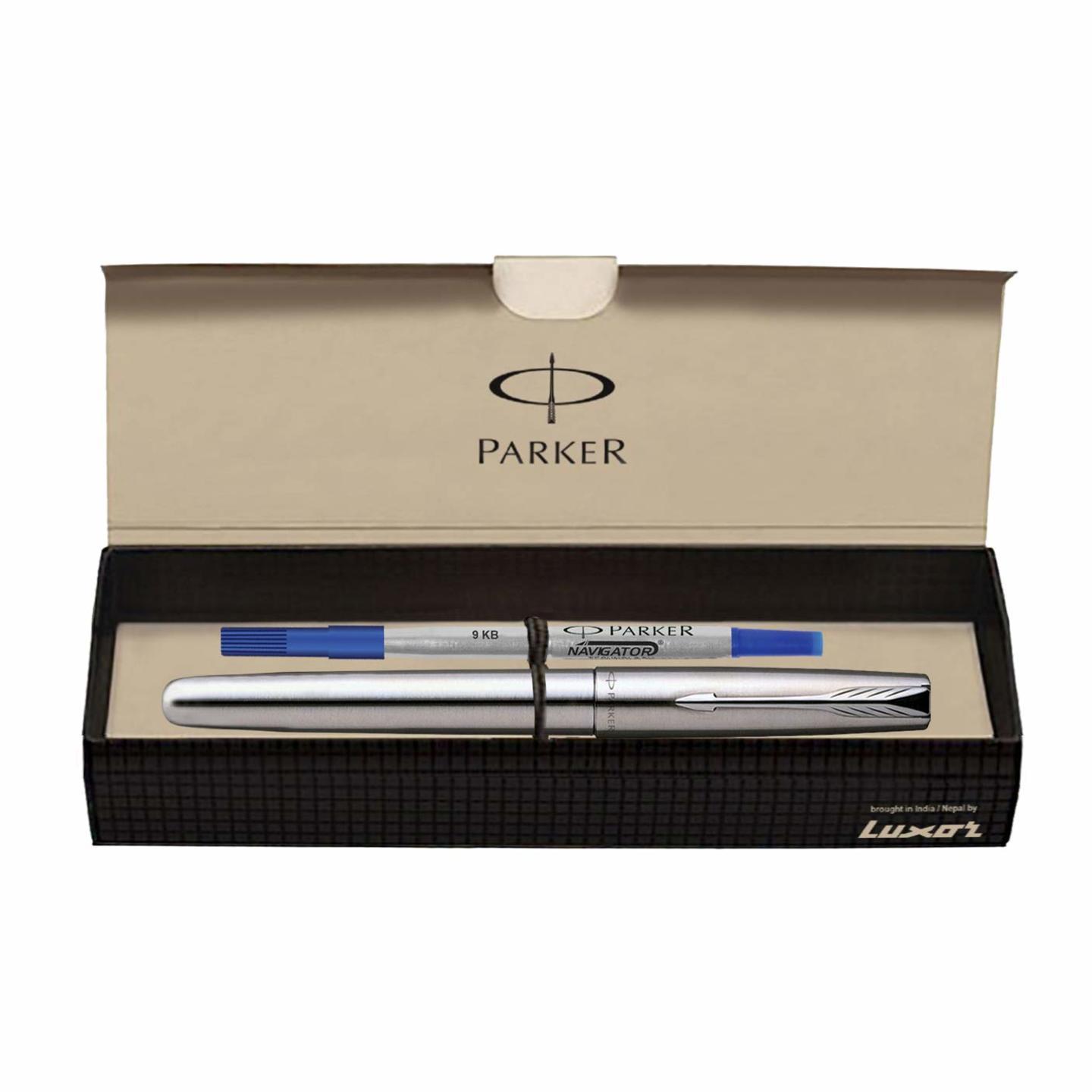 Parker Frontier Stainless Steel Roller Ball Pen