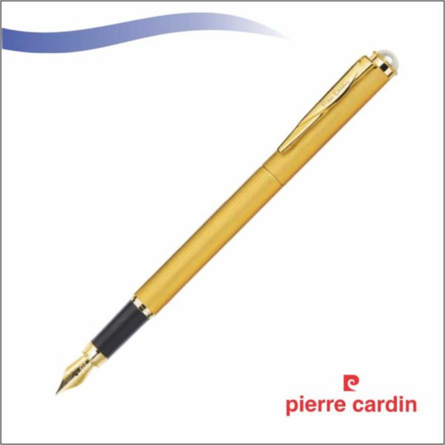 Pierre Cardin Pearl Series Satin Gold Fountain Pen