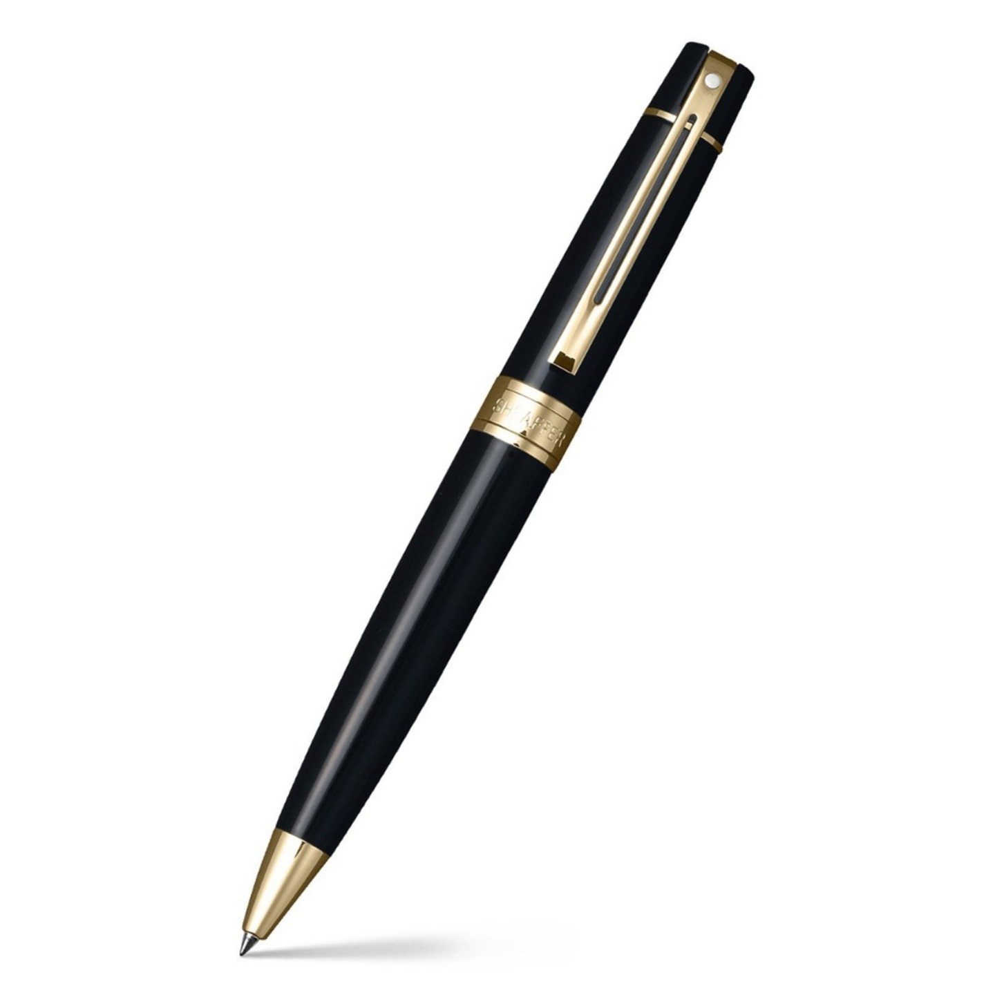 Sheaffer 9325 Black Gold Trims Ballpoint Pen