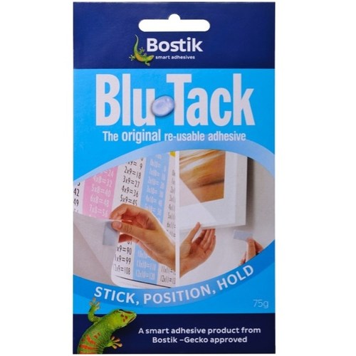 BOSTIK BLUE-TACK-75 GRM PACK