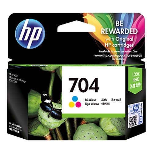 HP 704 Tri-color Ink Cartridge - CN693AA