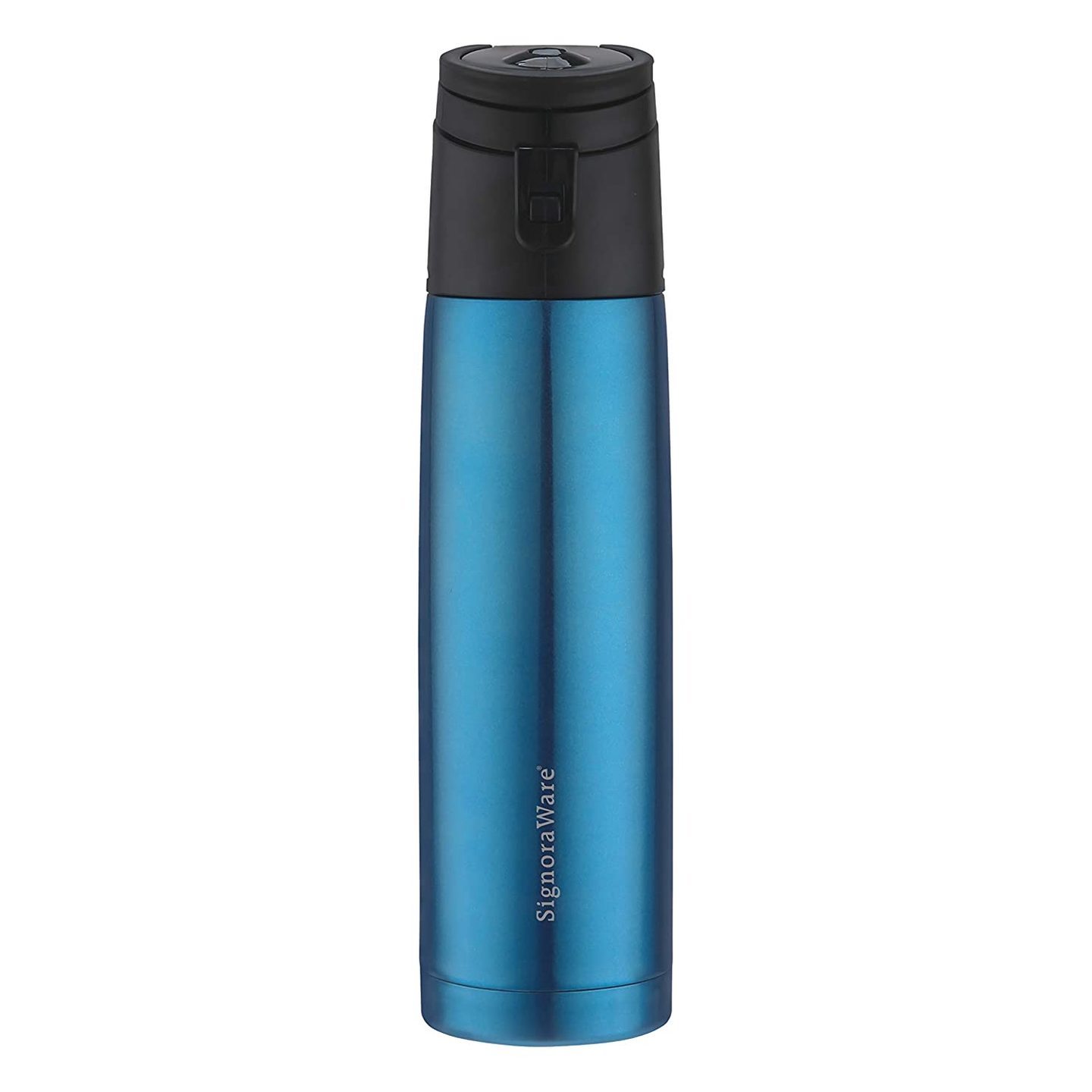 Signoraware Titan Stainless Steel Vacuum Flask Bottle, 750 ml, Blue