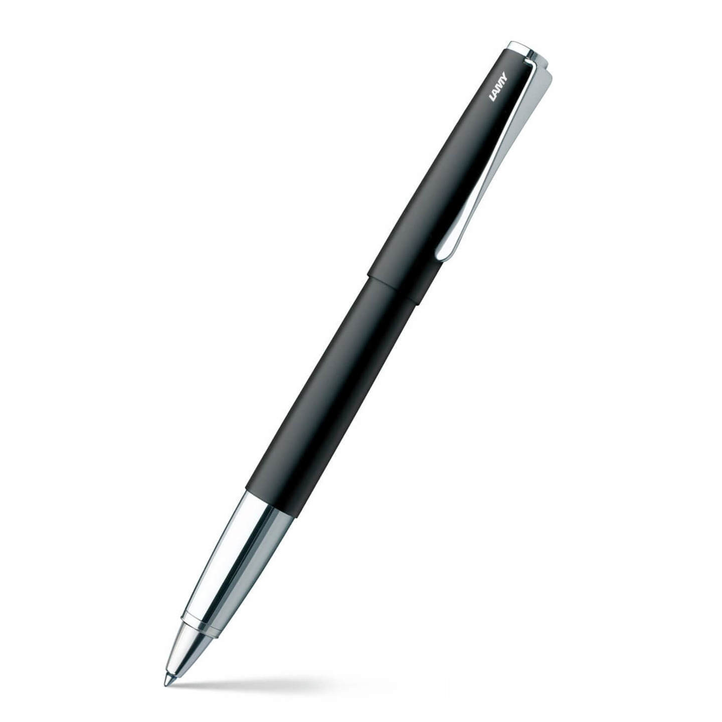 Lamy 367 Studio Rollerball Pen – Matte Black With Chrome Clip