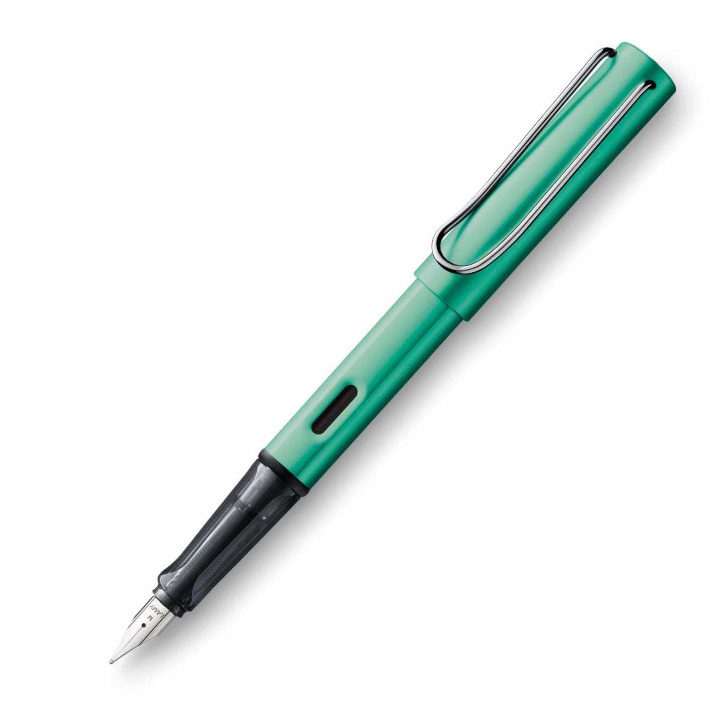 LAMY AL-star Medium Nib Fountain Pen with Converter Z28 Blue Green